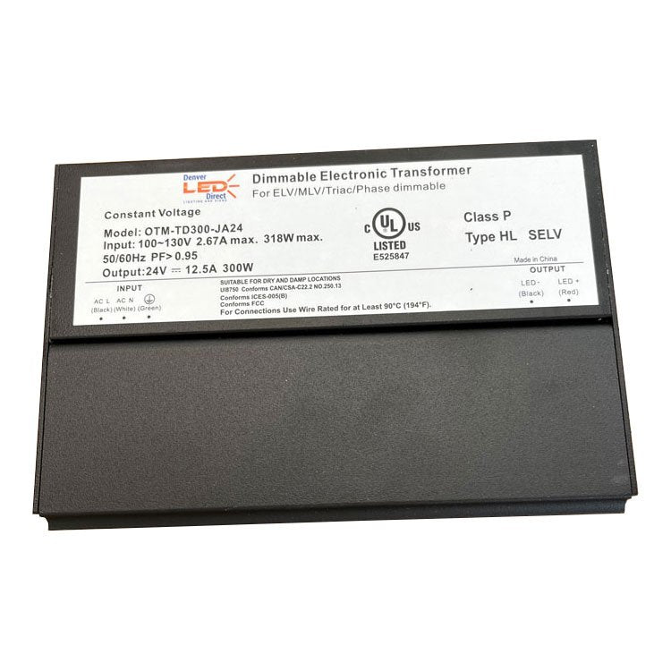 24v 300w Constant Voltage ELV/MLV/TRIAC in Jbox